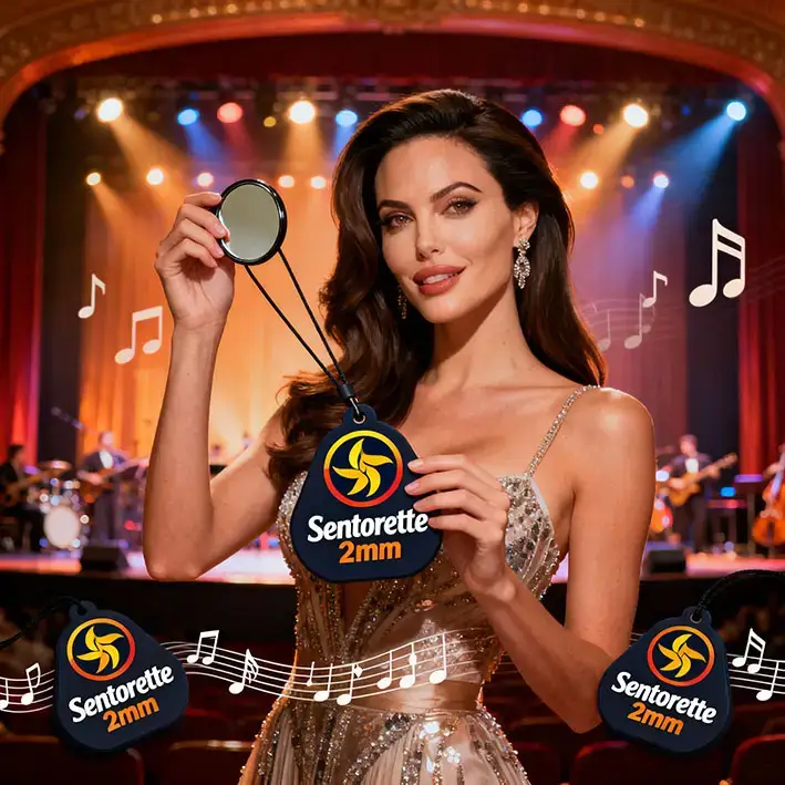 Stärken Sie das Image Ihres Konzerts mit einem personalisierten Designer-Lufterfrischer