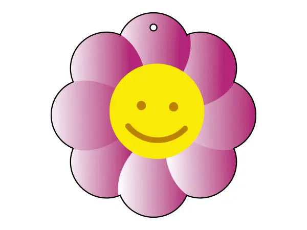 Customized Car Air Freshener Example Number:1522